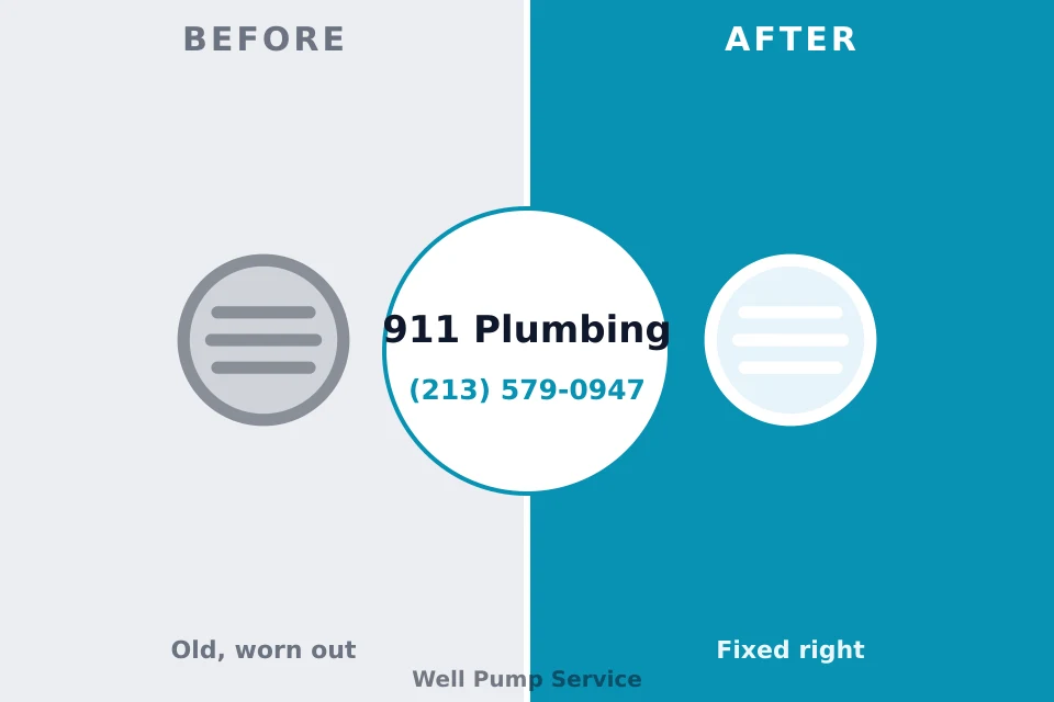Before and after: plumbing repair Summer Set, MO